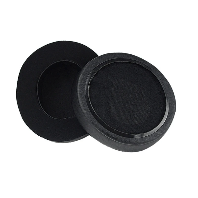 1 Pair Leather Earpads Soft Foam Ear Cover For Razer Nari THX Headphones Ear Pads Cushion Soft Leather Memory Foam Black Ew 