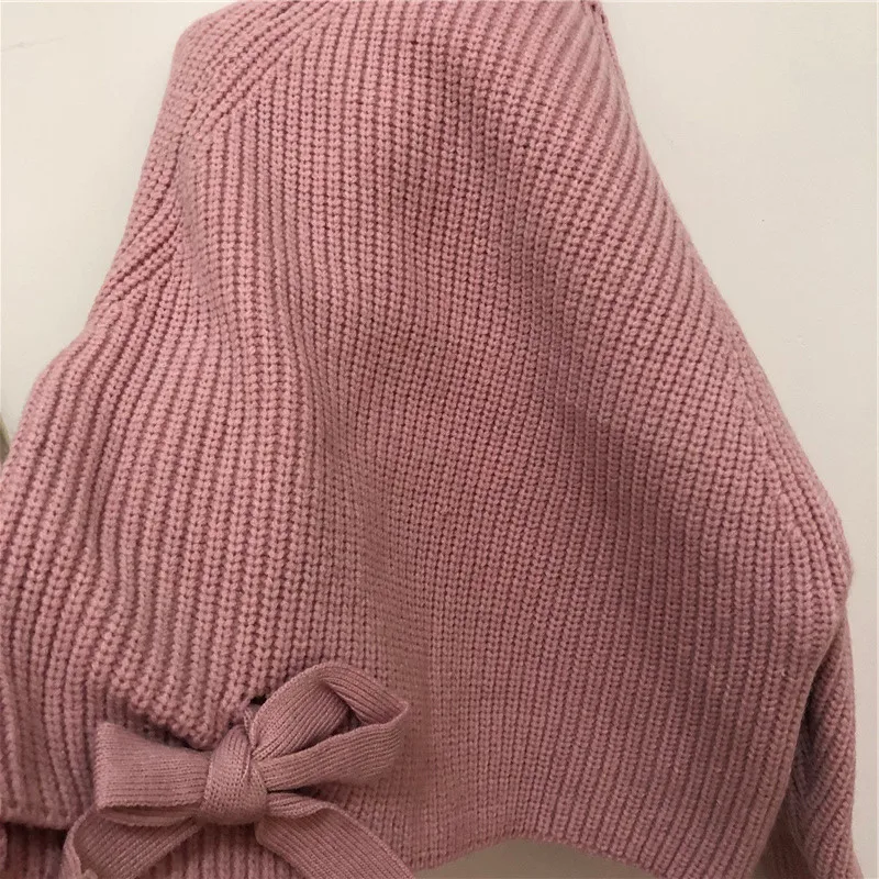 Spring Children Baby Sweaters Solid Color Turtleneck Boys and Girls Sweaters Knit Kids Pullover Casual Baby Girl Clothing 1-5 Y kids sweater