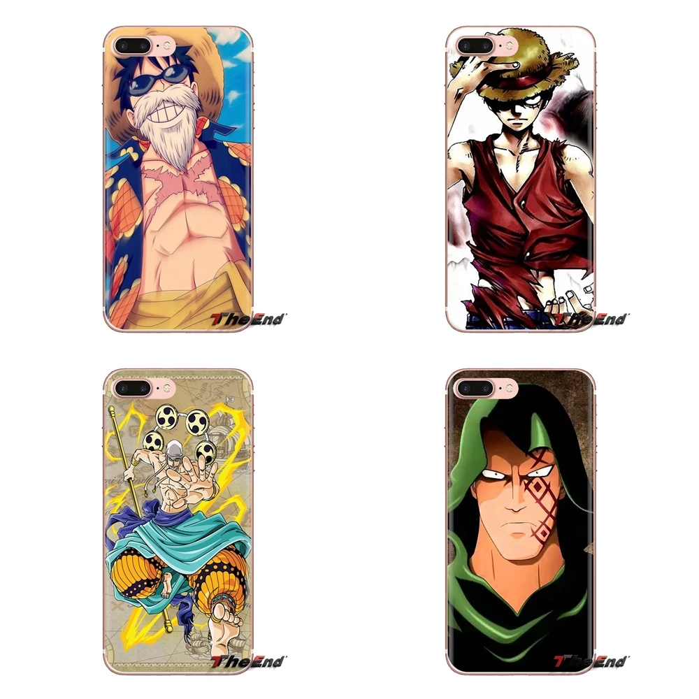 One Piece Luffy Zoro Sanji franky TPU Covers For Huawei Honor 7X V10 6C V9 6A Play 9 Mate 10 Pro Y7 Y5 P8 P10 Lite Plus GR5 2017 |