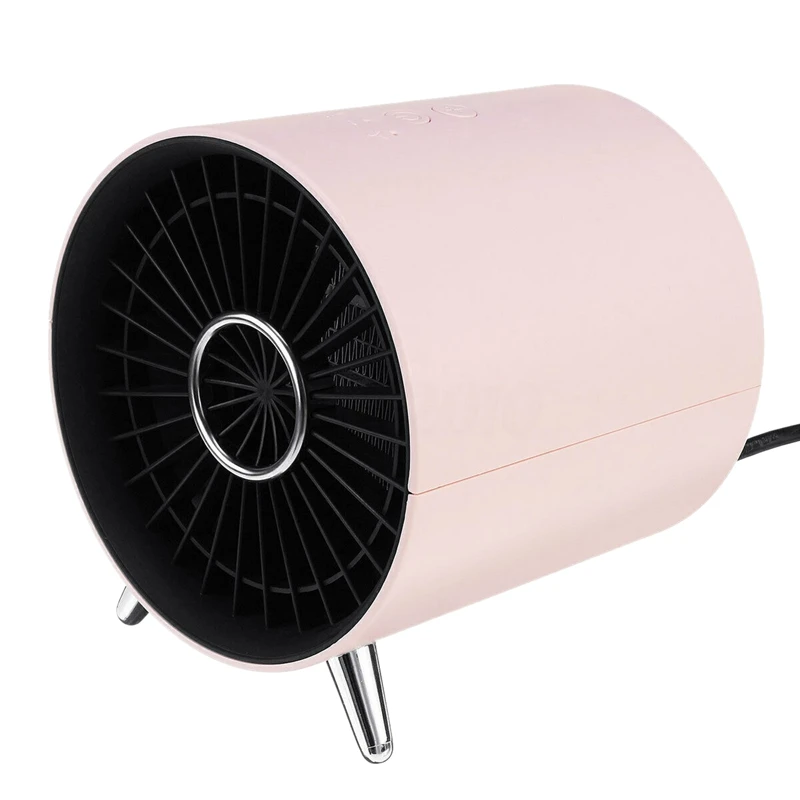 Portable Electric Heater Ceramic Personal Desk Fan Tip-Over Overheating Protection & Auto Shut Off for Home Office | Бытовая техника