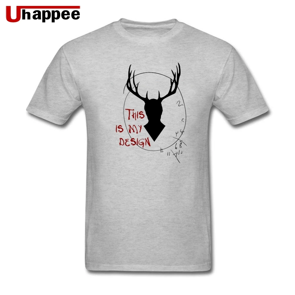 

Factory Wholesale Hannibal - This is my des T-Shirts Mens T-Shirts Tall Size Premium Cotton Crew-neck T-Shirts