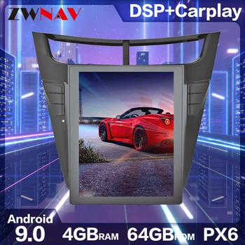 

10.4'' Tesla style Android 9.0 Car dvd player GPS Navigation For Chevrolet sonic sail 2015+ stereo multimedia radio PX6 CARPLAY