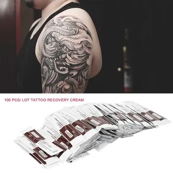 

100 pcs Tattoo Recovery Cream Vitamin A+Vitamin D Ointment Top Tattoo Repairing Cream Tattoo essential products