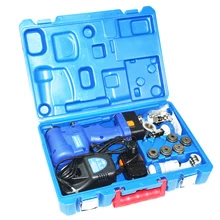 Беспроводной электрический развальцовочный инструмент комплект с скребком трубчатый резак запасной аккумулятор стальной бар CT-E800A высокого качества