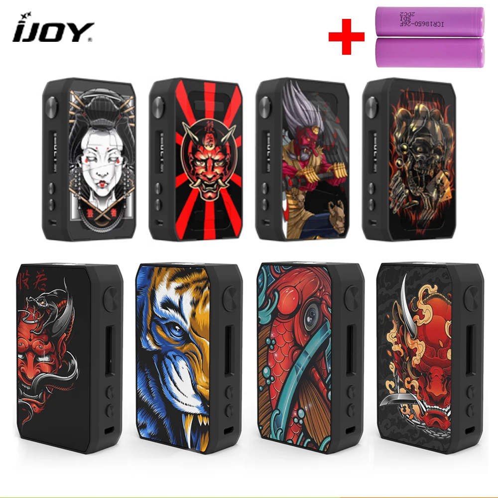 Оригинальный бокс-мод IJOY Cigpet Capo 126 Вт с двумя аккумуляторами 18650 мод для вейпа