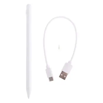 

Stylus Pen Stylus Fine Tip Rechargeable Digital with Type-C Automatic Standby Sleep Mode Smooth Writing for iPad 6th/7th