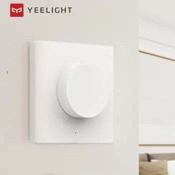 

Yeelight Smart Dimming Switch BT Connection Wireless Wall Switch Single Fire Line APP Remote Control For Mijia LED Ceiling Light