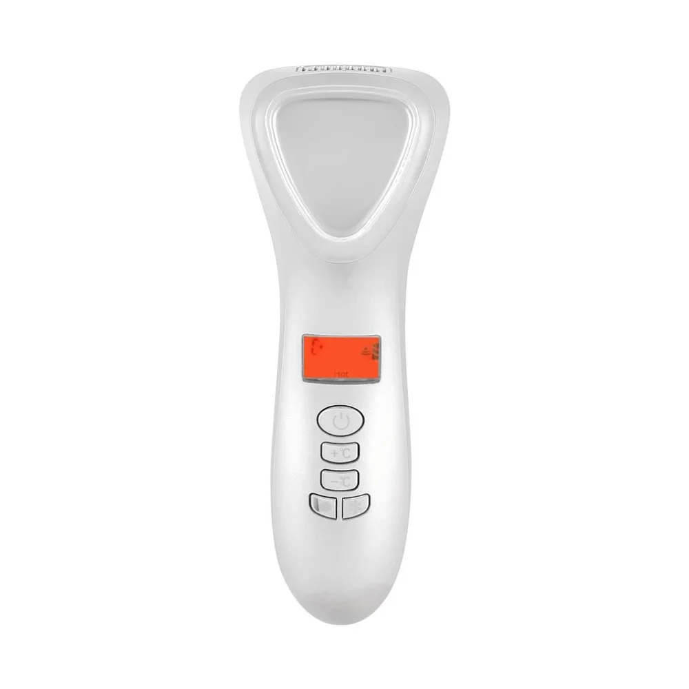 

Household Beauty Instrument Hot Cold Hammer Massage Face Ultrasonic Vibration
