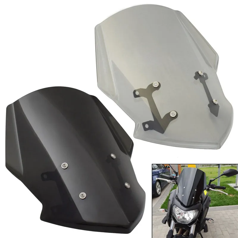 Cupolino GIAO Parabrezza Moto Parabrezza Moto Accessori Pare-brise Vento Deflettori Shield Fit for Yamaha MT-07 FZ-07 2018 2019 2020 FF Parabrezza per Moto