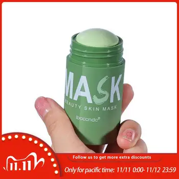 

Green Tea Face Mask Peeling Off Blackhead Remove Oil Control Cleanser Moisturizer Shrink Pores Deep Cleanser Acne Treatment