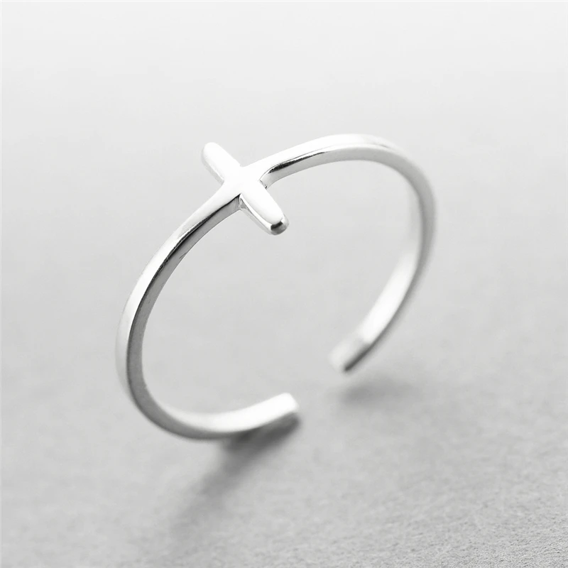 Jisensp панк геометрические серебряные кольца для женщин Свадебные ювелирные изделия с регулируемой окружностью сердцебиение треугольное кольцо Anillos аксессуары mujer - Цвет основного камня: SYJZ012