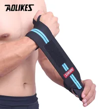 AOLIKES спортивные перчатки для тяжелой атлетики, 1 шт., перчатки для поднятия тяжестей, рукоятка ремешки для поднятия штанги, защита рук AOLIKES спортивные перчатки для тяжелой атлетики, 1 шт., перчатки для поднятия тяжестей, рукоятка ремешки для поднятия штанги, защита рук