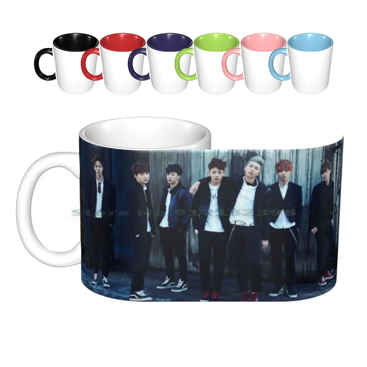 

Ceramic Mugs Coffee Cups Milk Tea Mug Creative Trending Vintage Gift Bottle Cup