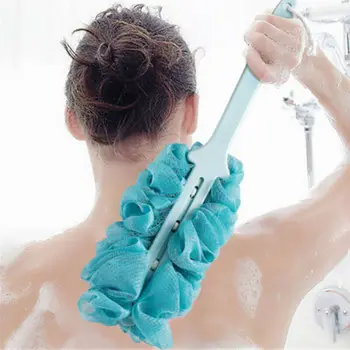 

New Arrival Long Handle Back Brush Back Body Bath Shower Sponge Scrubber Exfoliating Scrub