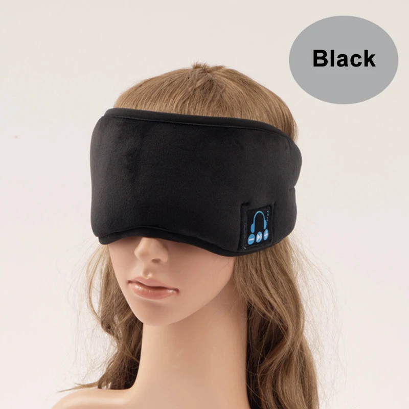 Sleep Wireless 5 0 Bluetooth Headphones Eye Mask Music Travel Sleeping Headphones Handsfree Sleeping Mask SP99