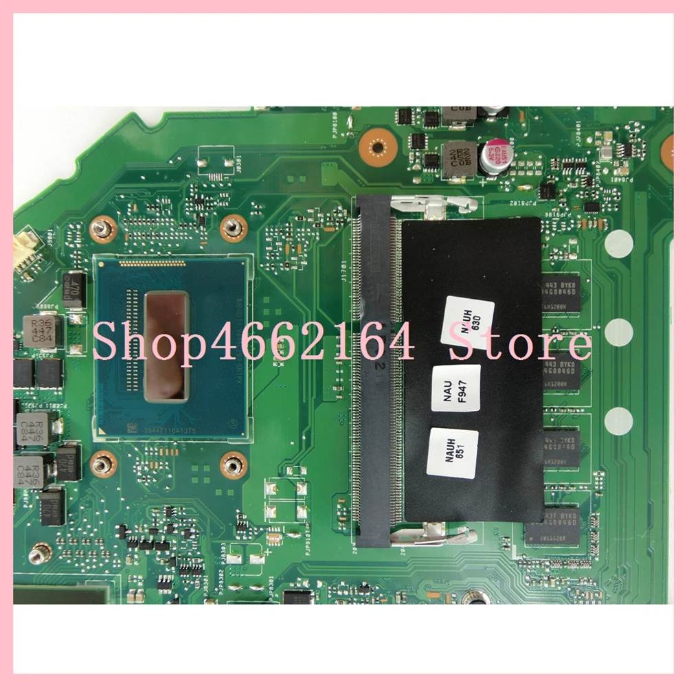  X550JK Motherboard 4GB RAM I7 CPU GTX850/2G For ASUS X550JD X550JK FX50J A550J X550J Laptop motherb