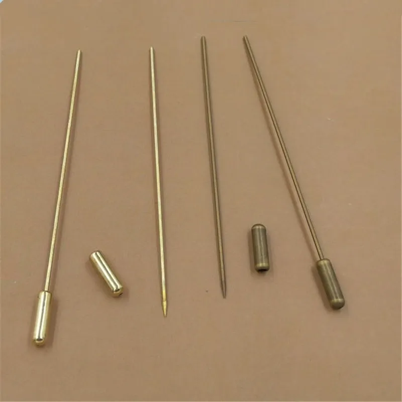 20pcs/lot Brooch Pin Copper 70mm Length Brooches With Safety Pins