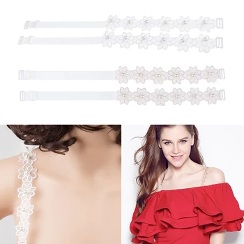 

Blesiya Women's Adjustable Bra Straps Replacement Non-Slip Shoulder Straps