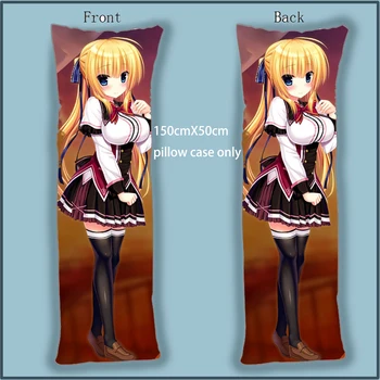 

Wagamama High Spec Sakuragi Ashe Rufflette Anime Dakimakura Body Pillow Case