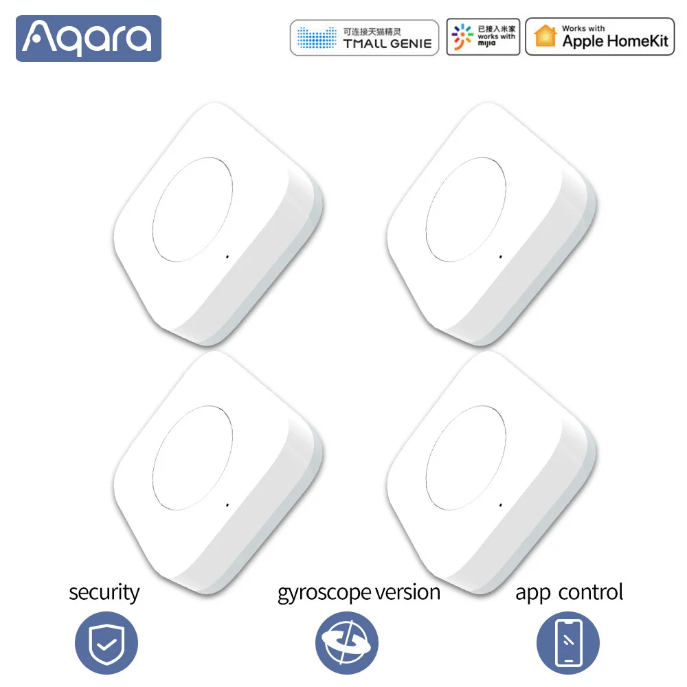 Aqara умный беспроводной переключатель дверной звонок приложение ZigBee Wi-Fi пульт