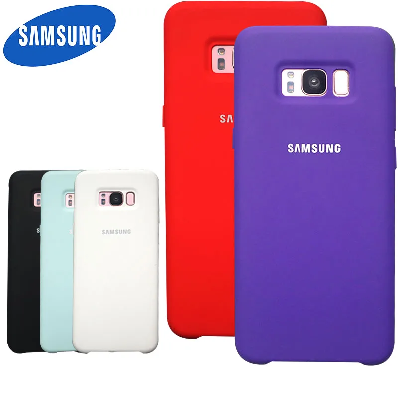 Чехол для samsung s9 оригинальный силиконовый чехол с полной защитой мягкий экрана