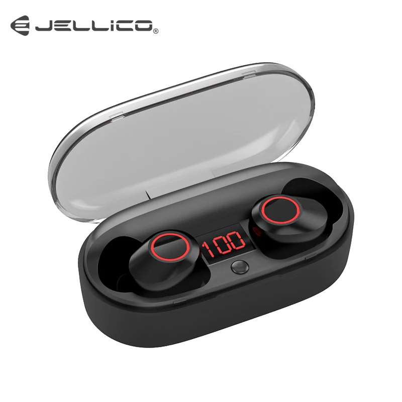 Jellico Bluetooth V5.0 наушники беспроводные наушники стерео Спортивные Беспроводные наушники гарнитура 800 мАч Мощность для iPhone