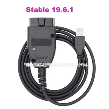 

2019 Newest Car Diagnostic OBD2 Diagnostic Cable for Kline and CAN BUS Support Till 2019 19.6.1 English Polish German Atmega162