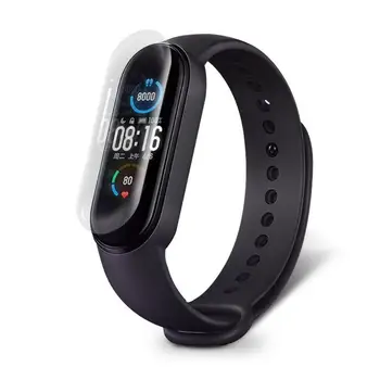 

For Mi band 4 5pcs Screen Film Protective Film Protector for Xiaomi Mi band 4 TPU Anti Scratch Bracelet Protector For Miband 4