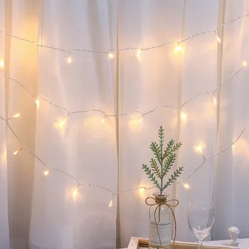 

Christmas Copper Wire Lights Decorative String House Garden Decoration Lights