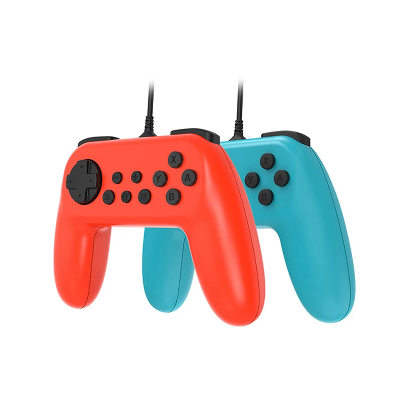 2 шт./компл. игрового контроллера геймпад для nintendo Switch геймпад проводной игровой контроллер для nintendo аксессуары для переключателей
