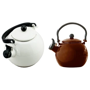 

Whistle Pot Thickening Of the Enamel Whistling Kettle Electronetic Furnace Enamel Ring Kettle