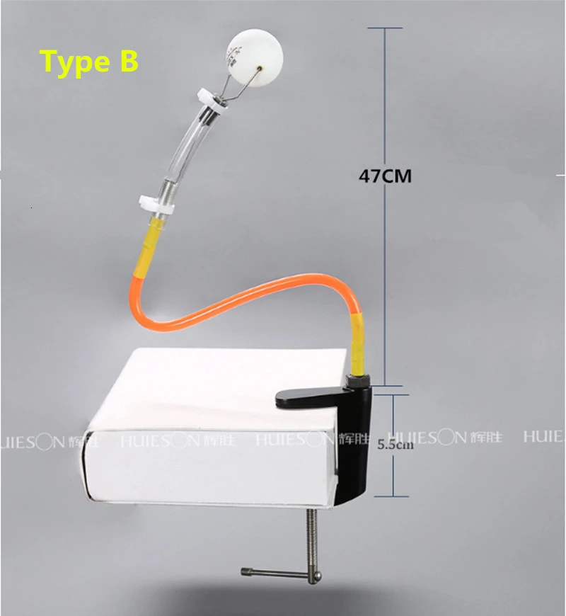 Huieson Professional Clamp Type Table Tennis Robot Quick Rebound Table Tennis Stroke Training Machine Table Tennis Accessories (2)