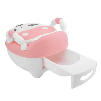 

Cow Shape Comfortable Safety Kids Baby Toddler Toilet Training Potty Trainer Seat Chair Children Toilet Great Gift Safe Useful