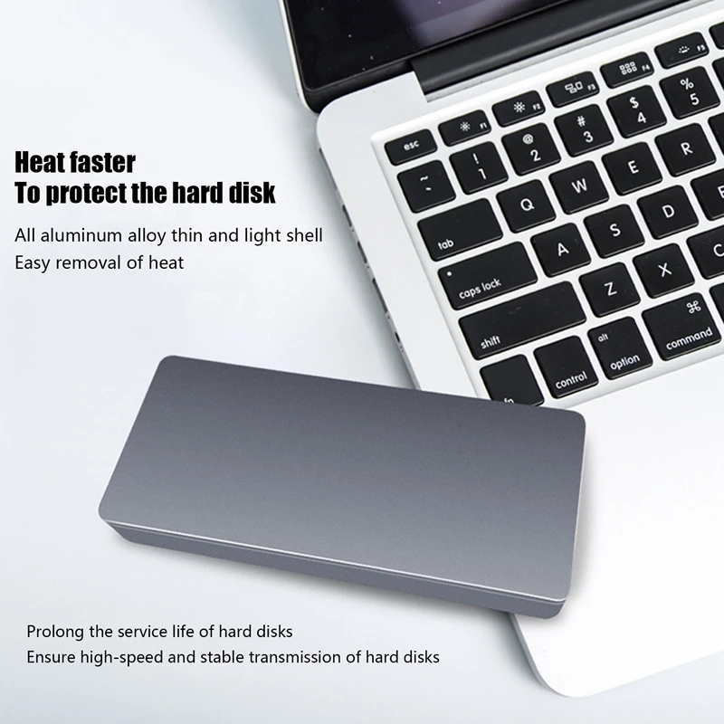 Чехол SSD для Thunderbolt 3 NVME внешний USB4.0 40 Гбит/с Windows и Mac OS корпус твердотельного