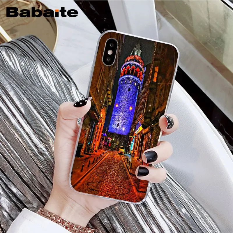 A5 Babaite индейка, турецкое здание, на заказ, фото, мягкий чехол для телефона, для iPhone 8, 7, 6, 6S Plus, 5, 5S, SE, XR, X, XS MAX, чехол - Цвет: A5
