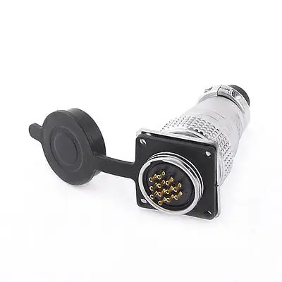 

Y28-12 Waterproof 12 Pin Aviation Connector Adapter Plug 400V 12A