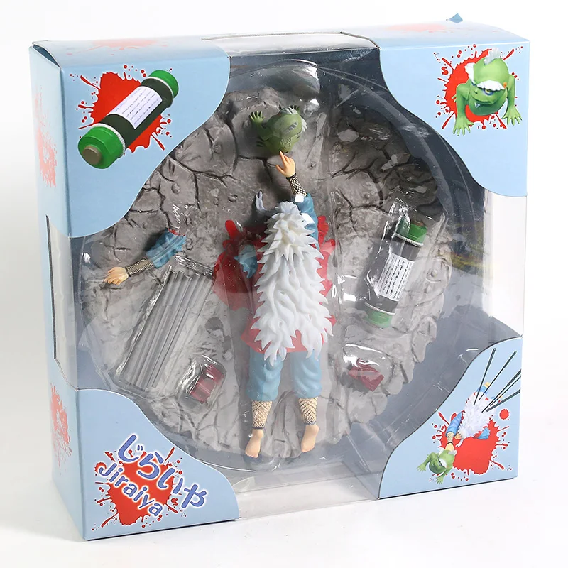 Naruto Shippuden Jiraiya saces Ver. ПВХ фигурка Коллекционная модель игрушки
