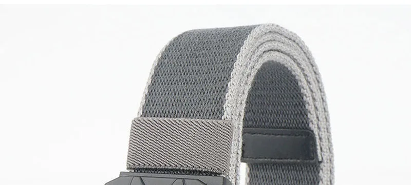 CUKUP для мужчин s Fashon дизайн качество холщовые нейлоновые пояса черный гладкий Пряжка металлический ремень для мужчин джинсы аксессуары 125 см CBCK158