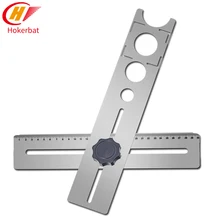 1 шт. многофункциональная плитка локатор Дырокол Tapper Регулируемая плитка фиксация украшения аксессуар для строительства инструмент