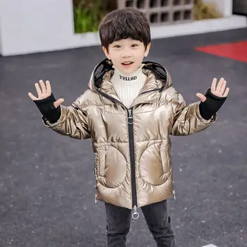 

2019 Children's Winter Jacket Altman Down Parka For Boys Long Coats 90% Duck Down Girls Jackets Silver Gold Kids Snow Wear TZ152