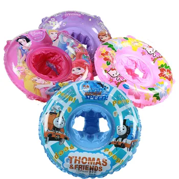 

Thicken handle child swimming seat infant swimming ring baby seat inflatable floating ring 1 ~ 5 year old baby help circle