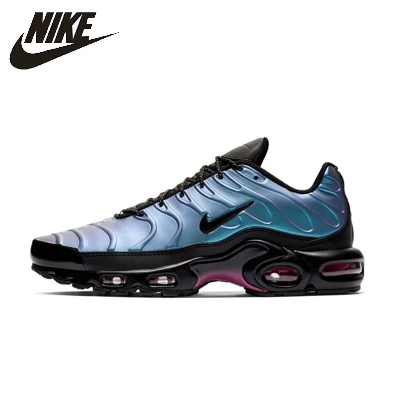 Nike TN Air Max Plus Frequency Pack желтые черные мужские кроссовки для бега удобные спортивные