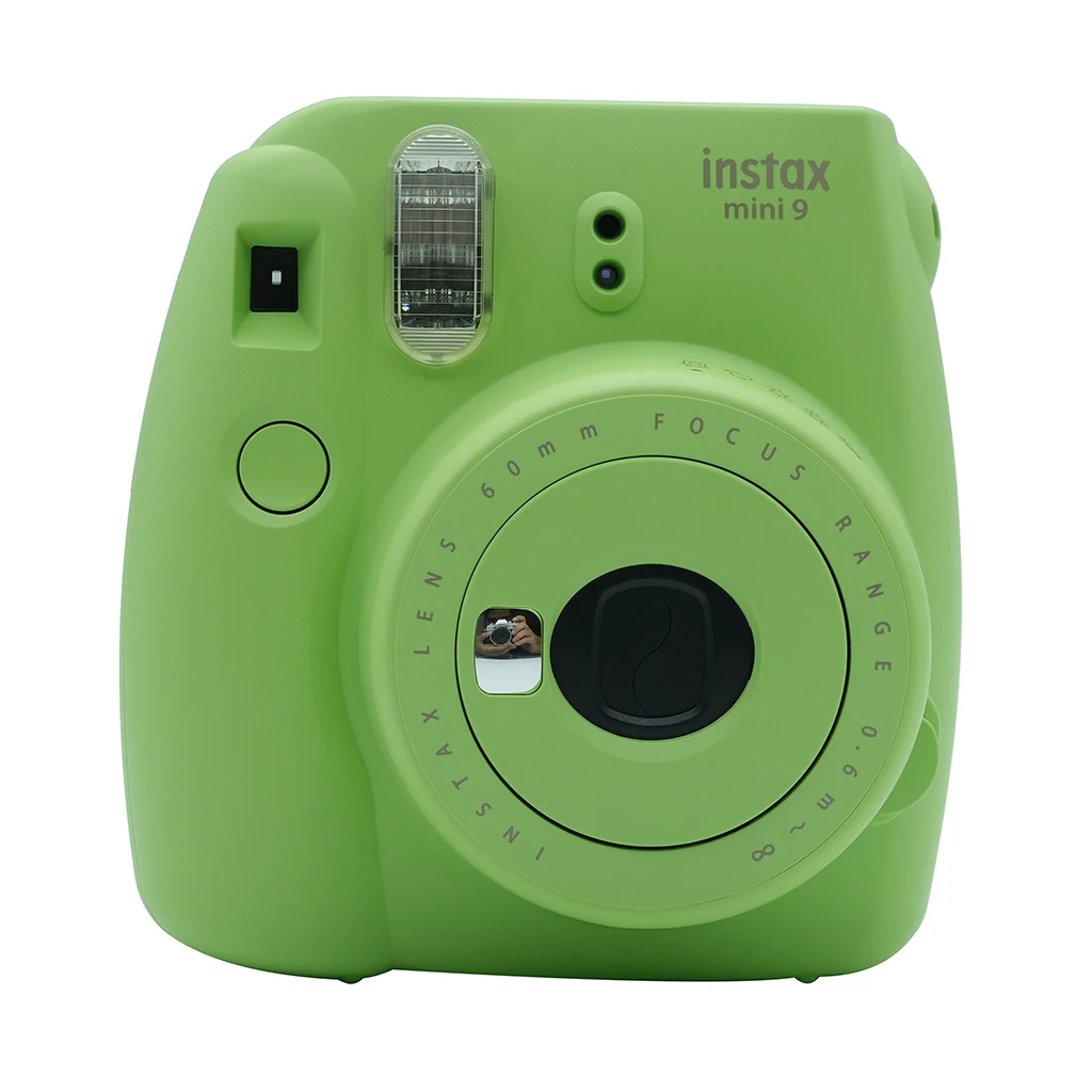 Новогодний лучший подарок Fujifilm INSTAX Mini 9 Mini7C фотокамера моментальной печати+ 10 листов Fujifilm Instax Mini 8 9 пленка - Цвет: Mini 9 Green