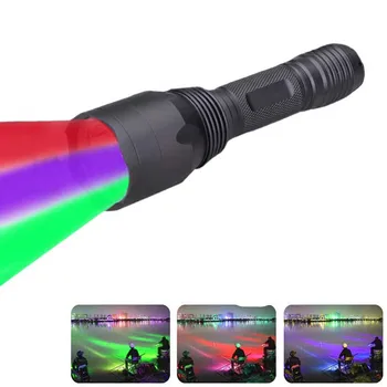 

VastFire C10 Red+Green+UV Light 3 in 1 LED Flashlight (1x18650)
