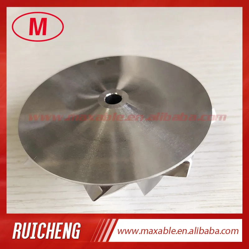 TD05H reverse 54.00/74.00mm 8+0 blades high performance Turbocharger aluminum 2618/milling/Billet compressor wheel