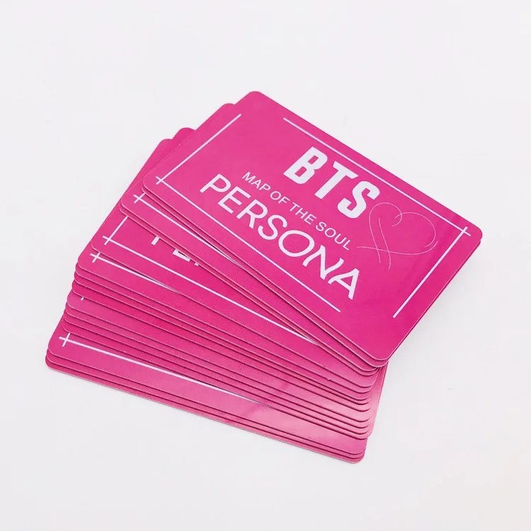 4 шт./компл. kpop карта душа persona фото карты коллекция v jungkook rm suga jin