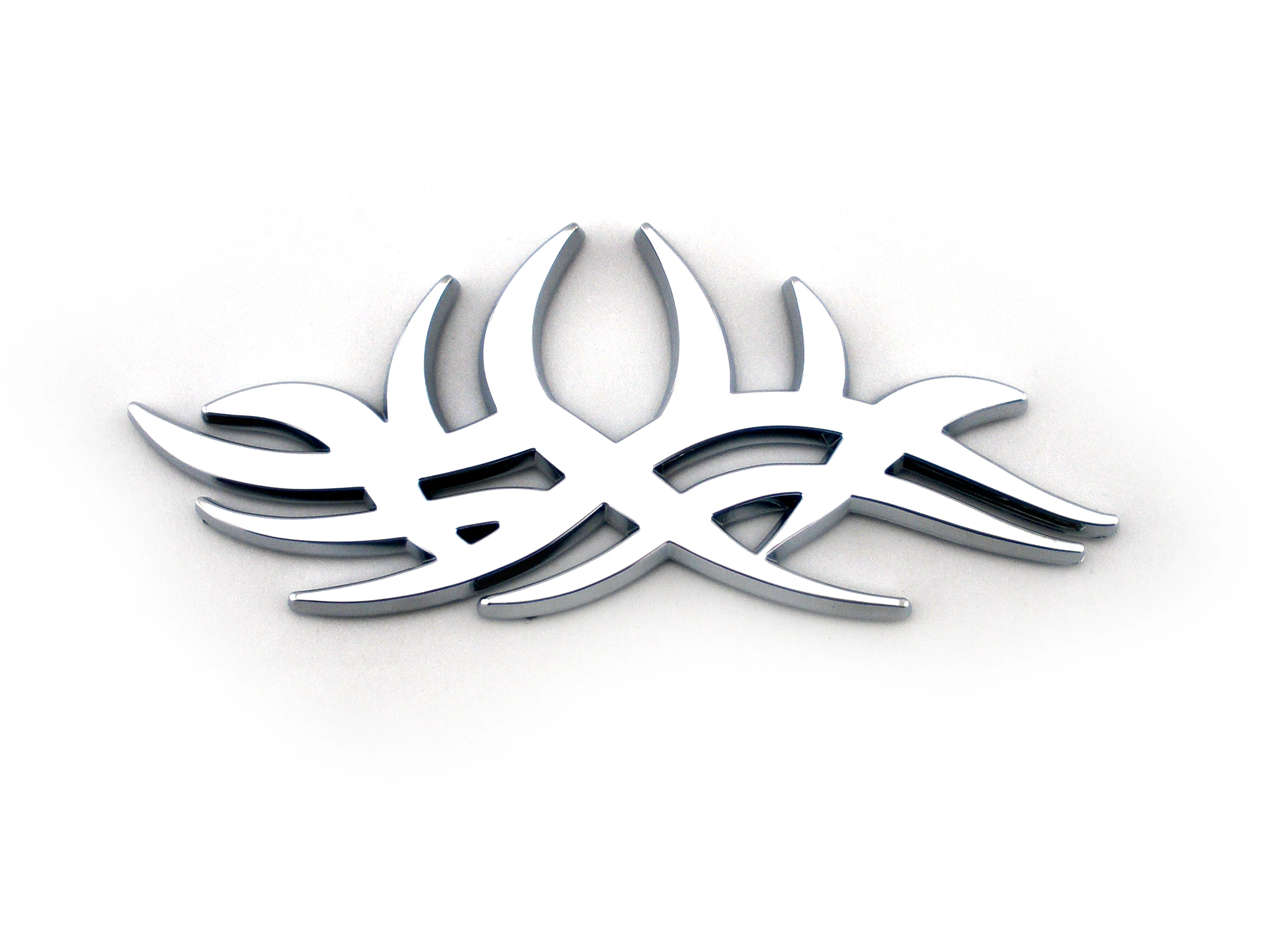 

Universal 3D chrome tribal plastic car emblem auto badge automotive stick on decal logo