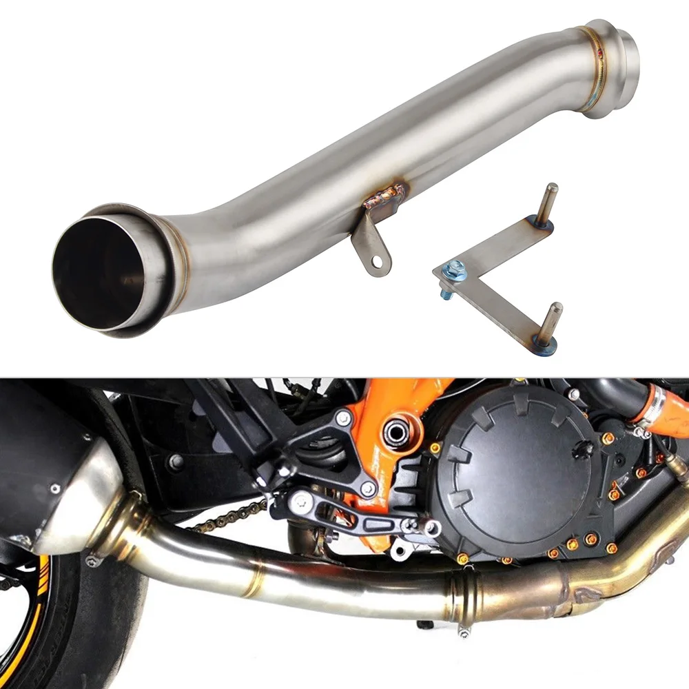 NICECNC Eliminator вниз трубы выхлопной De-cat трубы 1290 SUPER DUKE R
