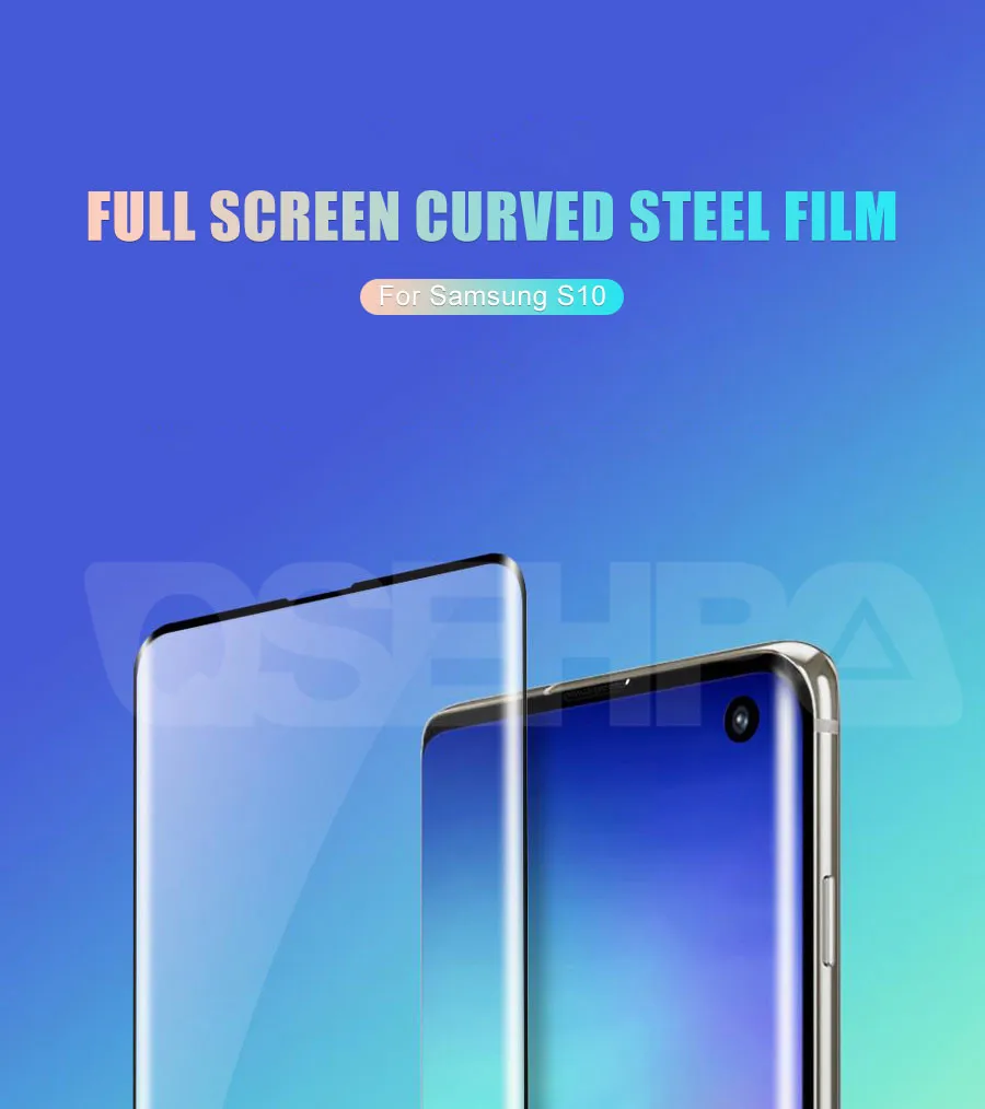 100D Защитное стекло для samsung Galaxy S10e S10 S9 S8 Plus Защита экрана для samsung S7 Edge A6 A8 Закаленное стекло пленка