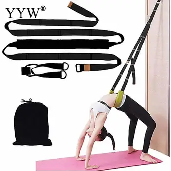 

Fitness Yoga Strap Rope Accessories Stretch Belt Door Flexibility Stretching Leg Stretcher Strap For Ballet Home Yoga Equipment